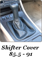 Shifter cover Leather 85.5-91 Porsche 944